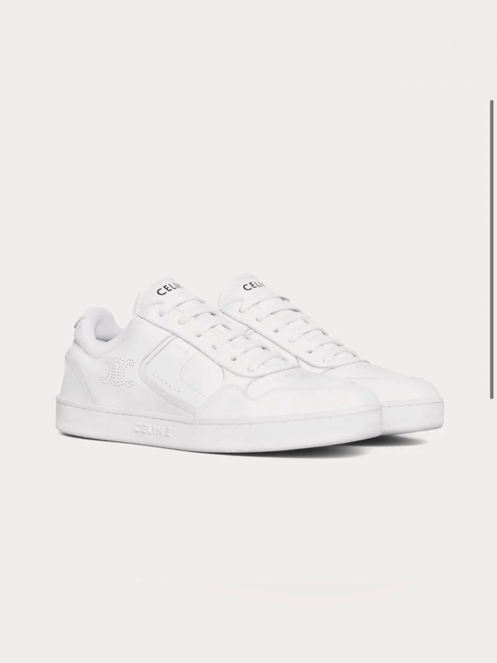 Celine - CT-10 Lace-Up Calfskin Optic White
Low Top Leather Sneakers - Picture 2 of 4